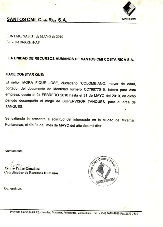 Supervisión de tanques – Proyecto Garabito